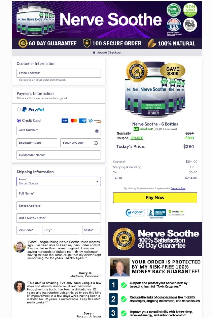 nerve-soothe-payment-receipt